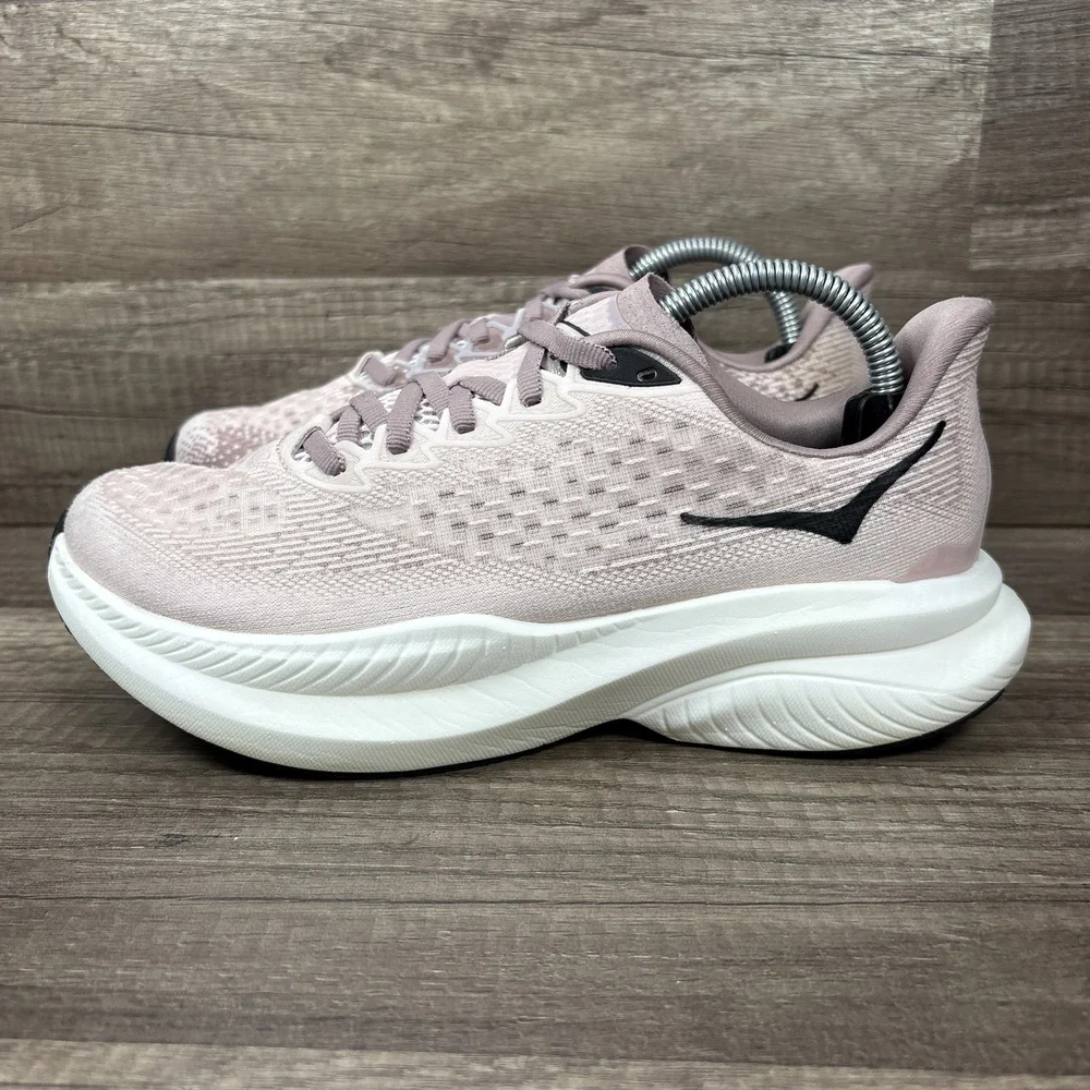 Hoka Mach 6 Pink Purple Womens US Size 6.5 EUR 38 1164033 CLQ Running Shoes - Picture 3 of 10